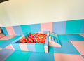 BALL POOL WITH STEP AND SLIDE