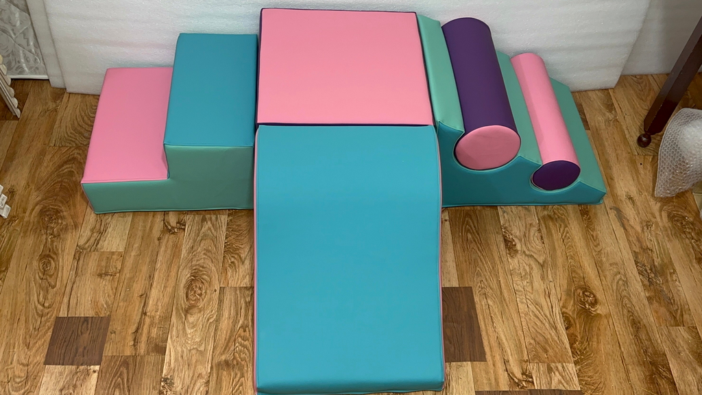 SOFTPLAY CLIMBING RAMP, STEP & SLIDE