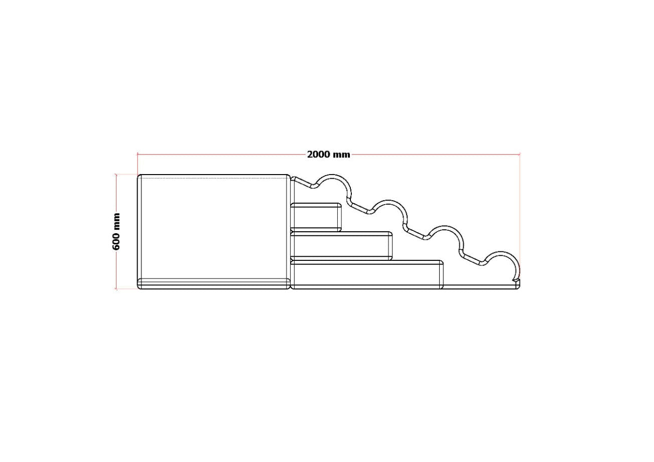 CLIMBING CORNET SET WITH STEP & BUMPS
